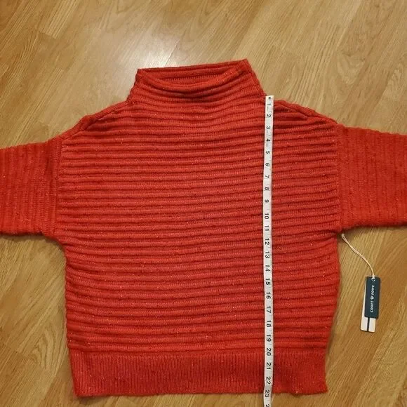 Court & Rowe Speckled Ottoman Turtleneck Sweater - Picture 9 of 12